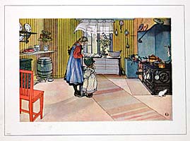 1899 Carl Larsson Rare Swedish Prints from "Ett Hem"