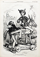 Thomas Nast 1870s Political Cartoons  and Santa Claus