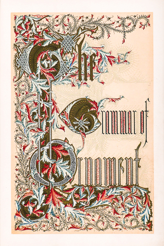 1868 Grammar of Ornament Lithos