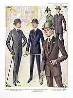 1914 American Men's  Fashion Prints